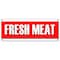 Signmission FRESH MEAT BANNER SIGN butcher steak beef chicken pork ground B-Fresh Meat - alternate 1